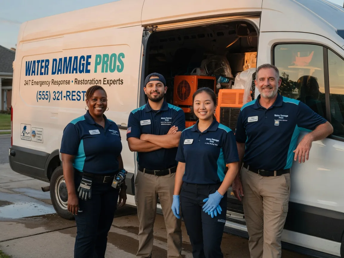 Water Damage Restoration company in Del Valle, TX